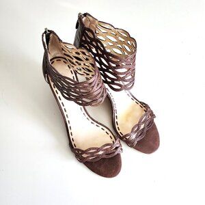 Enzo Angiolini brown leather sandals  - please read carefeully